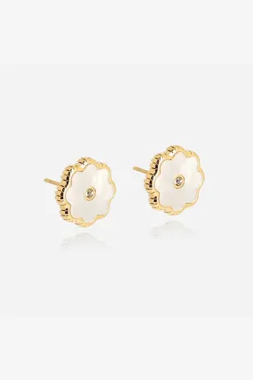 ZAG BIJOUX FIORE STUD EARRINGS