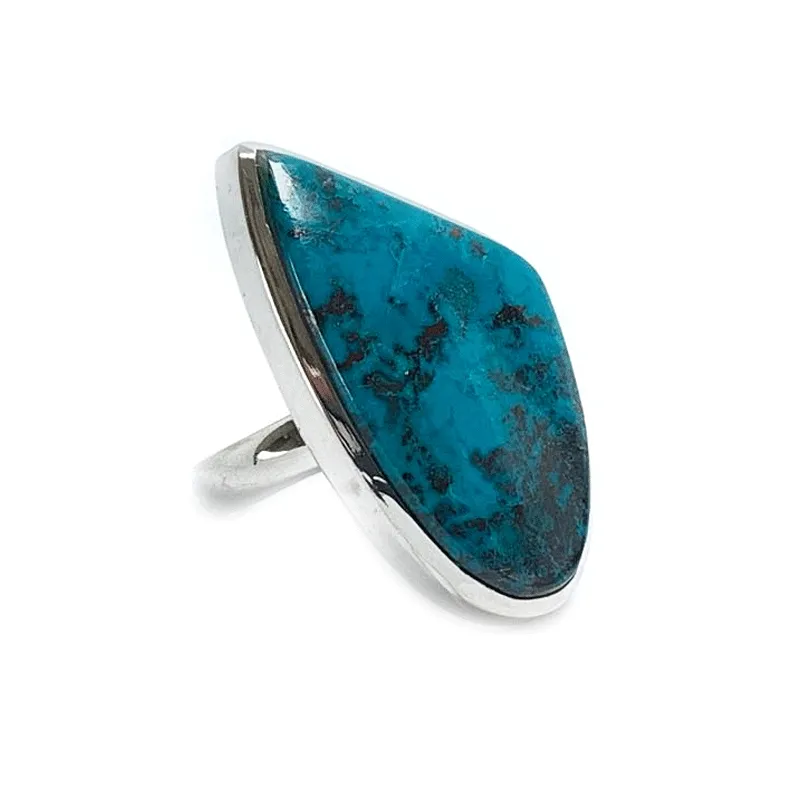 Zama Shattuckite Bohemian Silver Ring